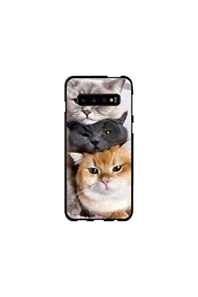 Atlas Husa personalizata Samsung Galaxy S10, Cats, multicolor, S1D1M0116