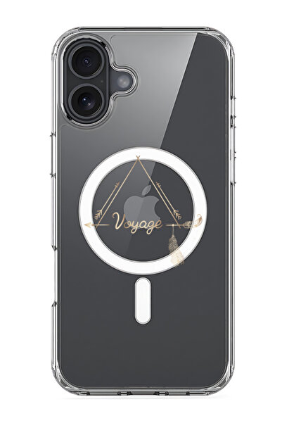 Theodor جراب ماج سيف لهاتف آيفون 16 متوافق مع غطاء ممتص الصدمات للهاتف - فوياج