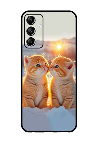 Theodor جراب واقٍ مضاد للخدش والصدمات لهاتف Samsung Galaxy A55 قطط لطيفة (2)