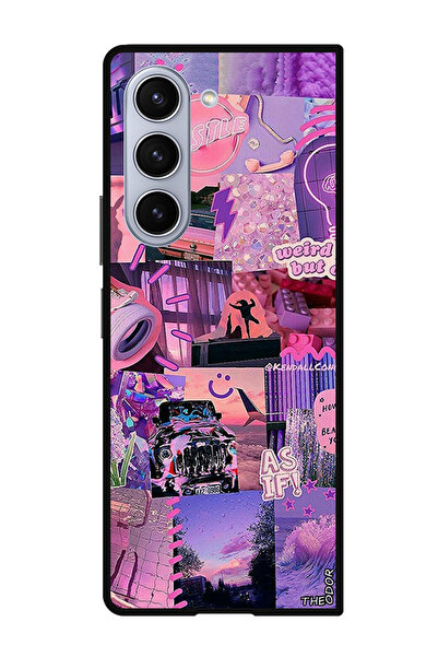 Theodor جراب واقٍ مضاد للخدش والصدمات لهاتف Samsung Galaxy Z Fold 6 سلكي مرن ...