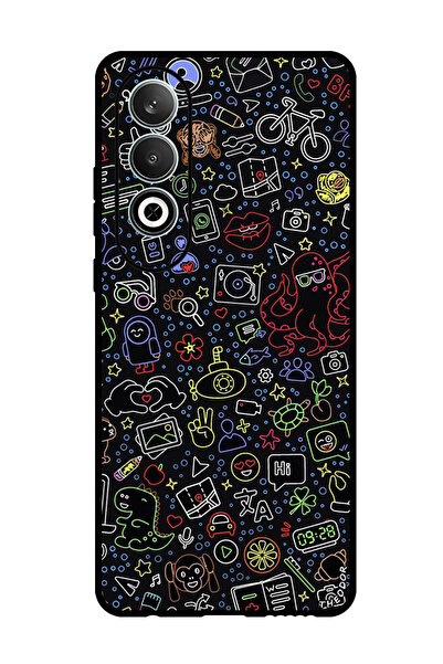 Theodor جراب واقٍ مضاد للخدش والصدمات لهاتف OnePlus Nord CE 4 أشياء عشوائية