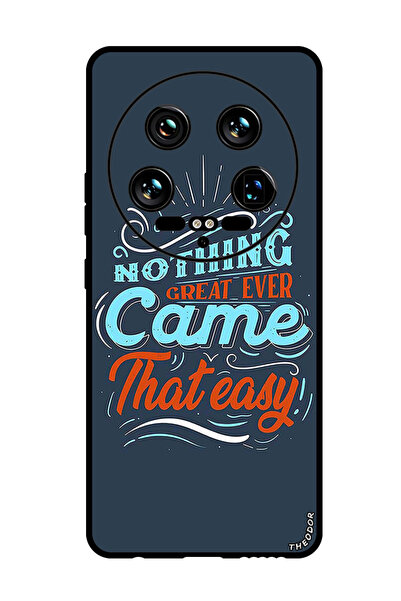 Theodor جراب واقٍ مضاد للخدش والصدمات لهاتف Xiaomi 14 Ultra، لا شيء رائع