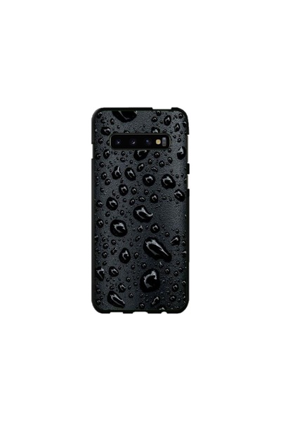Atlas Husa personalizata si Folie de Silicon Samsung Galaxy A15, Droplets, mu...