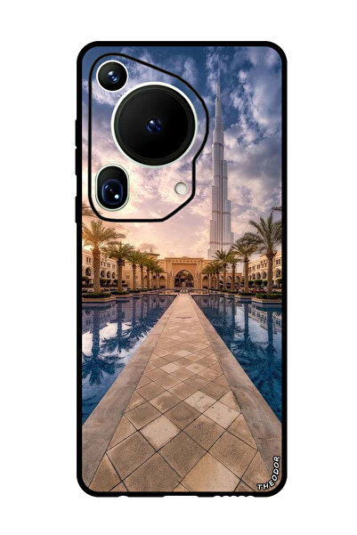 Theodor جراب واقٍ مضاد للخدش والصدمات لهاتف هواوي بيورا 70 ألترا أتلانتس دبي