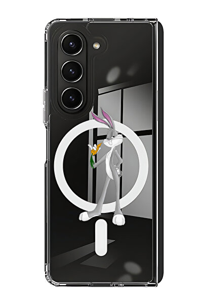 Theodor غلاف لهاتف Samsung Galaxy Z Fold 6 متوافق مع MagSafe، غطاء ممتص للصدم...