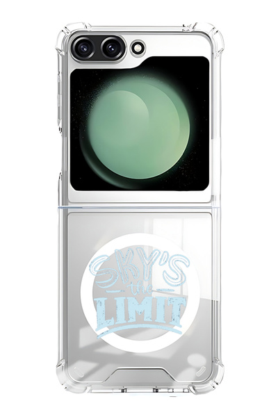 Theodor غلاف لهاتف Samsung Galaxy Z Flip 6 متوافق مع MagSafe، جراب مقاوم للصد...