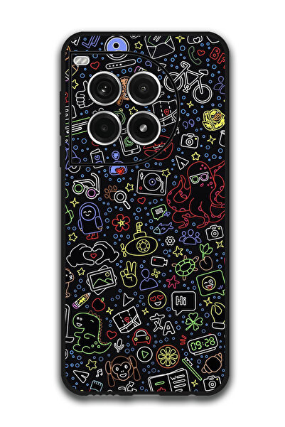 Theodor جراب واقٍ مضاد للخدش والصدمات لهاتف OnePlus Ace 3 Pro أشياء عشوائية