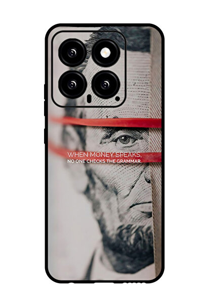 Theodor جراب واقٍ مضاد للخدش والصدمات لهاتف Xiaomi 14 عندما يتحدث المال