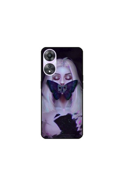 Atlas Husa personalizata pentru OPPO A78, Butterfly Mouth #1, S1D1M0351