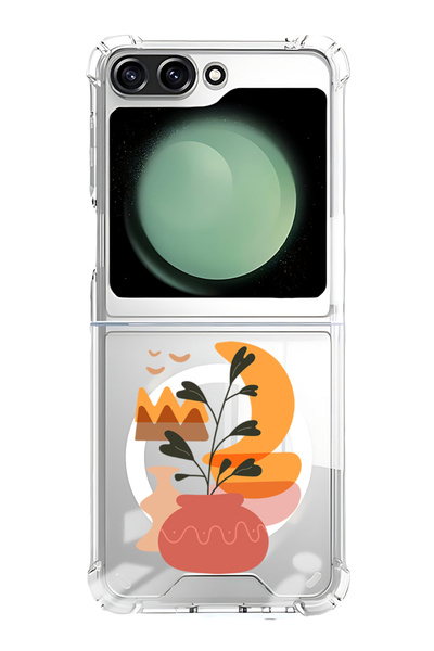 Theodor Case for Samsung Galaxy Z Flip 5 Compatible with MagSafe, Shockproof ...