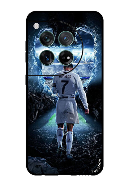 Theodor جراب واقٍ مضاد للخدش والصدمات لهاتف OnePlus 12 رونالدو