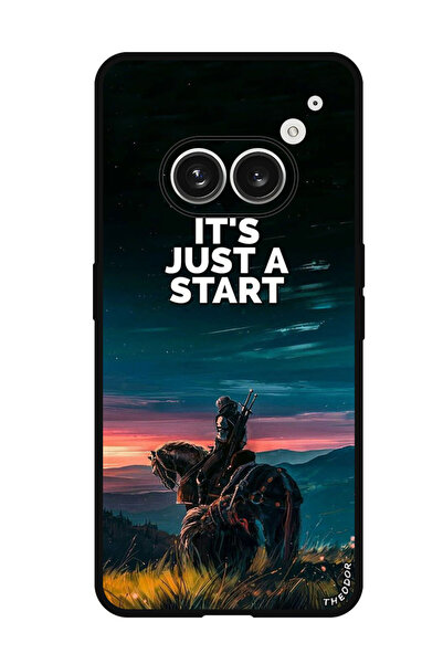 Theodor جراب واقٍ مضاد للخدش والصدمات لهاتف Nothing Phone (2a) إنه مجرد بداية