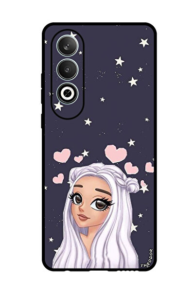 Theodor جراب واقٍ مضاد للخدش والصدمات لهاتف Oppo K12 بخلفية نجمة الحب