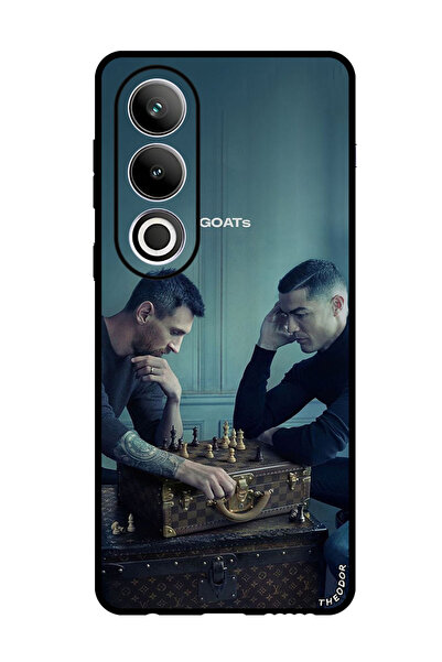 Theodor جراب واقٍ مضاد للخدش والصدمات لهاتف OnePlus Ace 3V، تصميم شطرنج ميسي ...