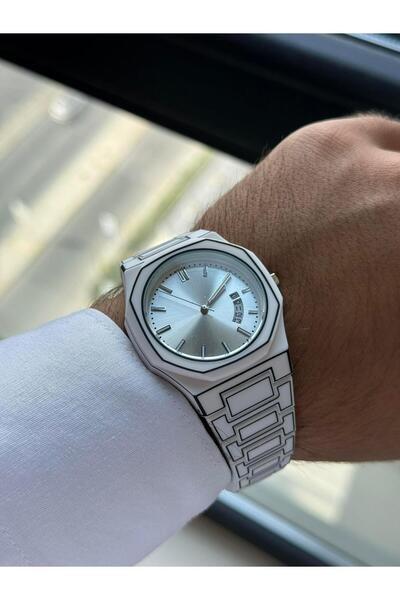 RoseandRoses Mirzen Silicone Men's Wristwatch White