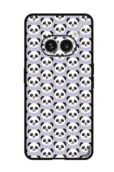 Theodor جراب واقٍ مضاد للخدش والصدمات لهاتف Nothing Phone (2a) باندا على اللو...