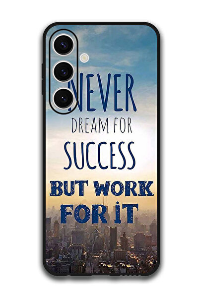 Theodor جراب حماية لهاتف Samsung Galaxy S24 FE لا يحلم أبدًا بالنجاح