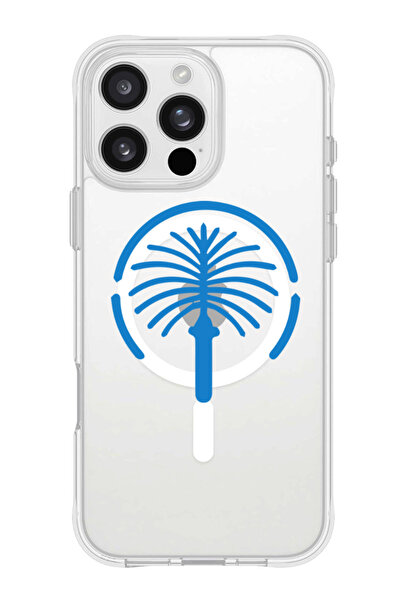 Theodor جراب ماج سيف لهاتف آيفون 16 برو ماكس، غطاء حماية مقاوم للصدمات - أزرق...