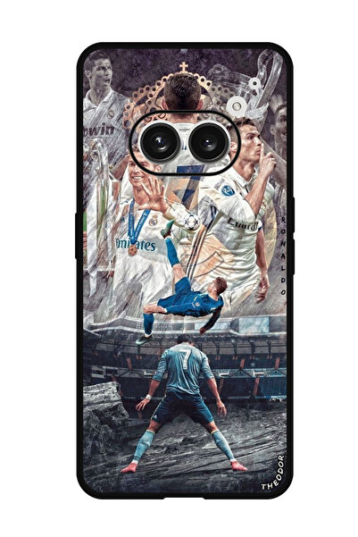 Theodor جراب واقٍ مضاد للخدش والصدمات لهاتف Nothing Phone (2a) Ronaldo 1