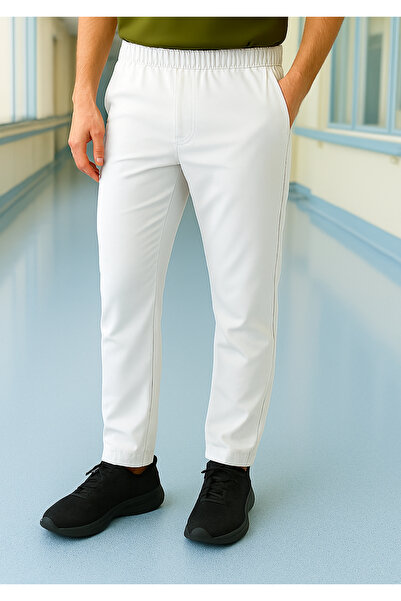 PIQUE Nurse Jersey Bottom Uitralycra Spaniard - Lycra Doctor Nurse Jersey Bottom Scrubs Uniform Surgical Bottom