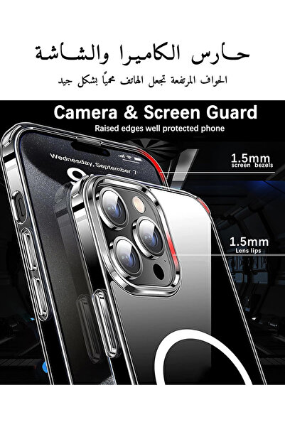 Theodor iPhone 16 Pro Max Magsafe Case for iPhone Shockproof Phone Bumper Cover - Work like a Captain
