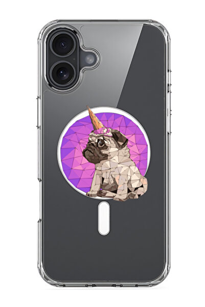 Theodor جراب ماجسيف متوافق مع آيفون 16، غطاء ممتص للصدمات مقاوم للصدمات - باجي