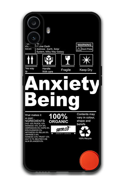 Theodor جراب واقٍ مضاد للخدش والصدمات لهاتف CMF Phone 1 Anxity Being