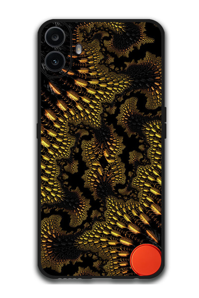 Theodor جراب حماية لهاتف CMF 1 بدون أي شيء fractal_abstraction_sinuous