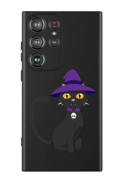 Theodor غطاء حماية من السيليكون السائل لهاتف سامسونج جالاكسي S24 ألترا (أسود)...