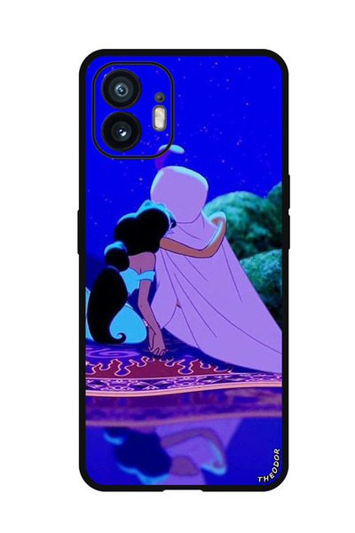 Theodor جراب واقٍ مضاد للخدش والصدمات لهاتف Nothing Phone (2) رسوم متحركة علا...