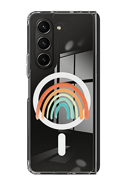 Theodor غلاف لهاتف Samsung Galaxy Z Fold 6 متوافق مع MagSafe، غطاء ممتص للصدم...