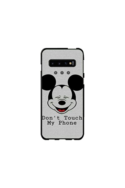 Atlas Husa personalizata Samsung Galaxy S10, Don't Touch my Phone #3, multico...