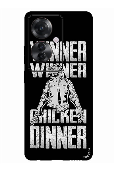 Theodor جراب حماية لهاتف Oppo Reno 11F الفائز الفائز الدجاج الفائز