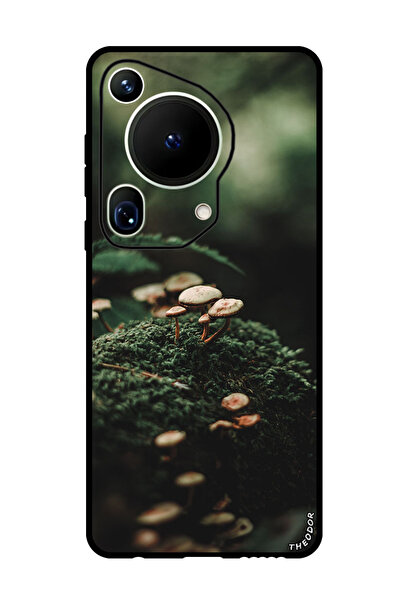 Theodor جراب واقٍ مضاد للخدش والصدمات لهاتف هواوي بيورا 70 ألترا mushrooms_mo...