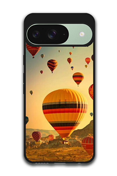 Theodor جراب واقٍ مضاد للخدش والصدمات لهاتف Google Pixel 9 بالونات الهواء الساخن