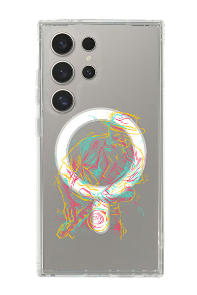 Theodor غلاف لهاتف Samsung Galaxy S24 Ultra متوافق مع MagSafe، غطاء مقاوم للص...