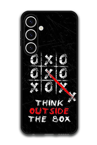 Theodor جراب واقٍ مضاد للخدش والصدمات لهاتف Samsung Galaxy S24 FE فكر خارج ال...