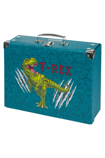 Baagl Foldable school supply box T-Rex