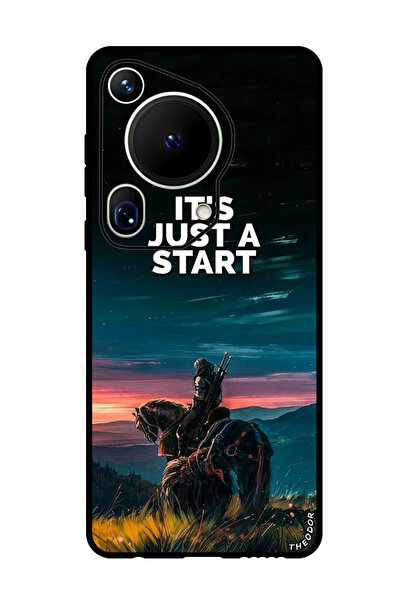 Theodor جراب واقٍ مضاد للخدش والصدمات لهاتف Huawei Pura 70 Ultra، إنه مجرد بداية