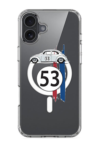 Theodor جراب ماج سيف متوافق مع آيفون 16، غطاء ممتص للصدمات للهاتف - سيارة 53