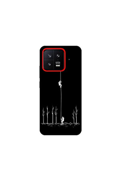 Atlas Husa personalizata pentru Xiaomi 13, Climbing to the Moon, S1D1M0233