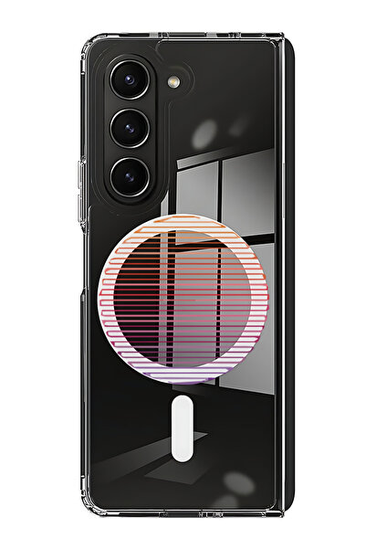 Theodor غلاف لهاتف Samsung Galaxy Z Fold 5 متوافق مع MagSafe، غطاء ممتص للصدم...