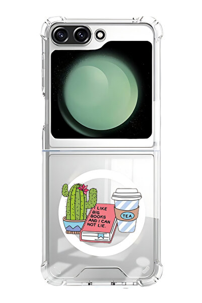 Theodor Case for Samsung Galaxy Z Flip 5 Compatible with MagSafe, Shockproof ...