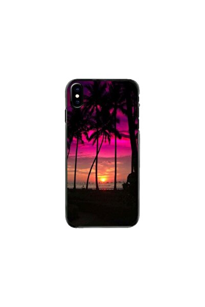 Atlas Προσαρμοσμένη θήκη και σιλικόνη Apple iPhone XS Max, Beach View #1, πολ...