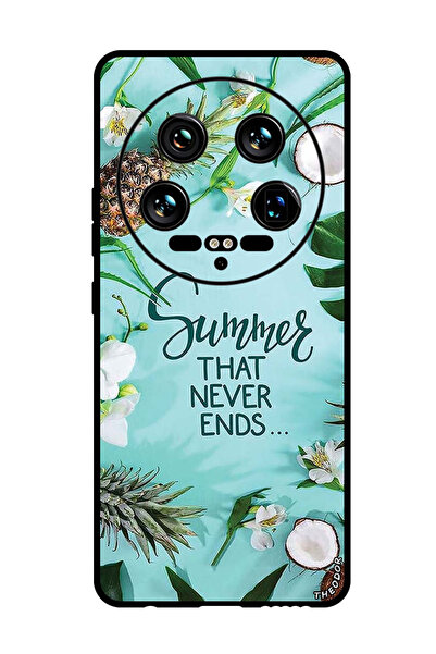 Theodor جراب واقٍ مضاد للخدش والصدمات لهاتف Xiaomi 14 Ultra صيف لا ينتهي أبدًا