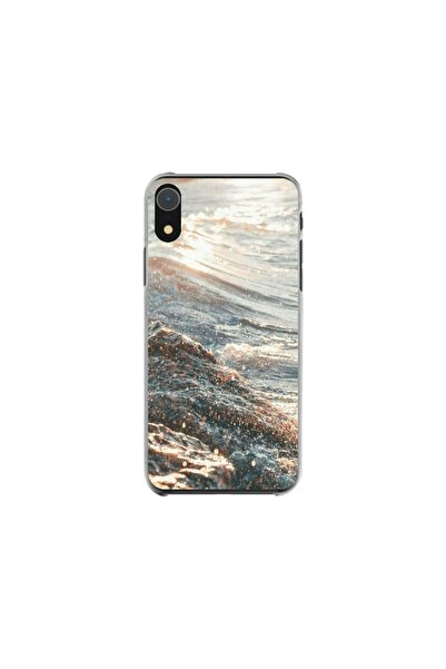 Atlas Husa personalizata si Folie de Silicon Apple iPhone XR, Ocean Water #1 ...