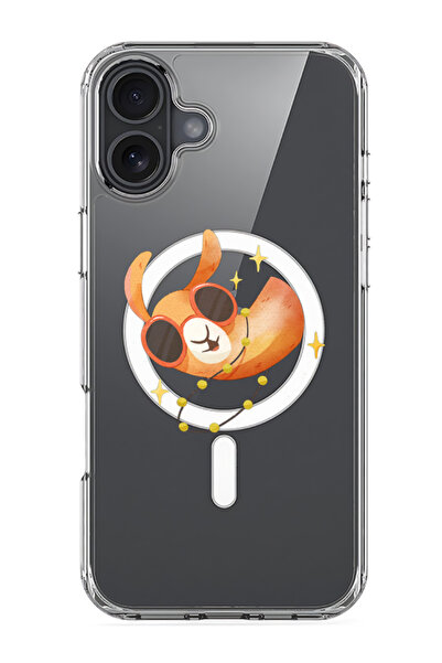 Theodor جراب Magsafe متوافق مع iPhone 16، غطاء ممتص للصدمات للهاتف - لون الجم...