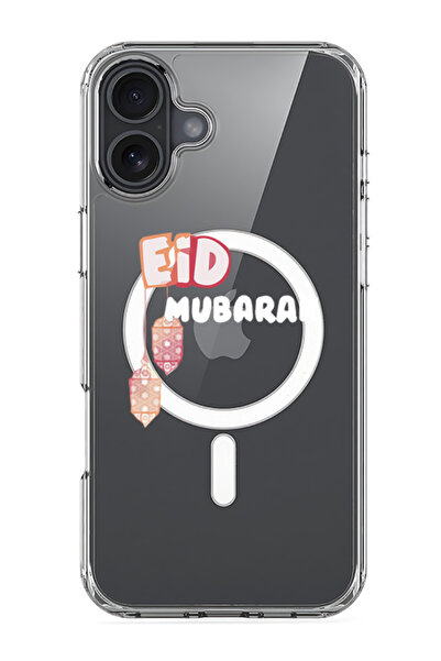 Theodor جراب ماج سيف لهاتف آيفون 16 بلس، غطاء حماية مقاوم للصدمات - عيد مبارك...