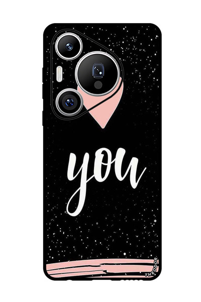 Theodor جراب واقٍ مضاد للخدش والصدمات لهاتف هواوي بيورا 70 برو بلس، أحبك