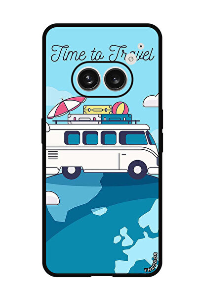 Theodor جراب واقٍ مضاد للخدش والصدمات لهاتف Nothing Phone (2a) وقت السفر